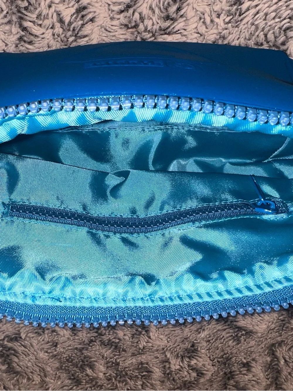 Joico Supergirl Makeup Bag Pouch Bright Blue